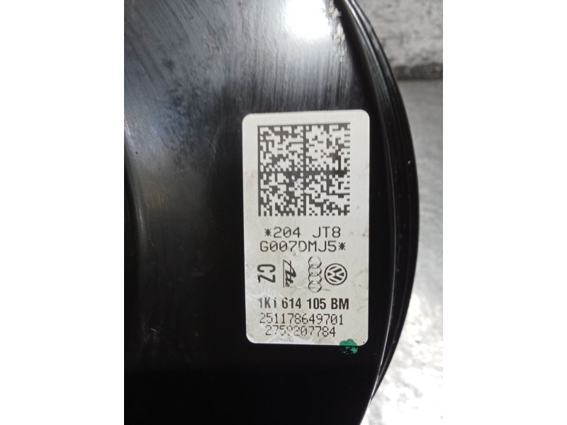Recambio de servofreno para volkswagen golf vi (5k1) 2.0 tdi referencia OEM IAM 1Ki614105BM  