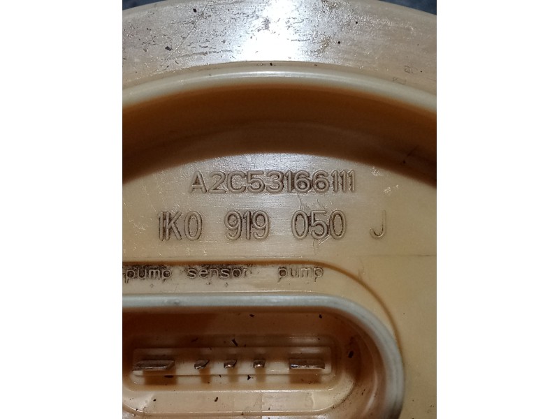 Recambio de bomba combustible para volkswagen golf vi (5k1) 2.0 tdi referencia OEM IAM 1K0919050J A2C5316111 