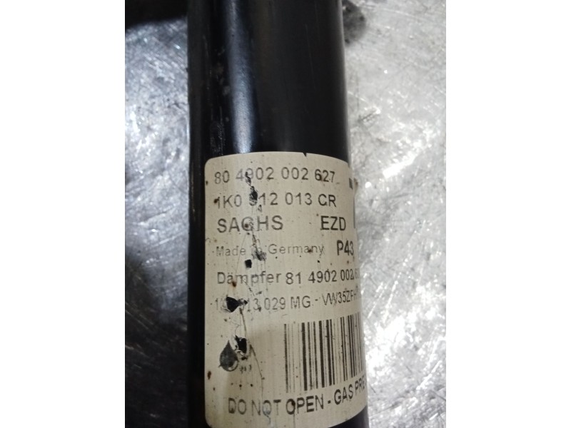 Recambio de amortiguador trasero izquierdo para volkswagen golf vi (5k1) 2.0 tdi referencia OEM IAM 1K0912013CR  