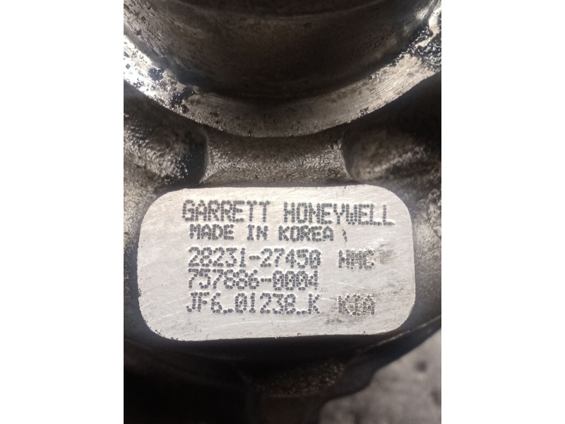 Recambio de turbocompresor para hyundai sonata v (nf) 2.0 crdi referencia OEM IAM 2823127430 7578860004 JF601238K