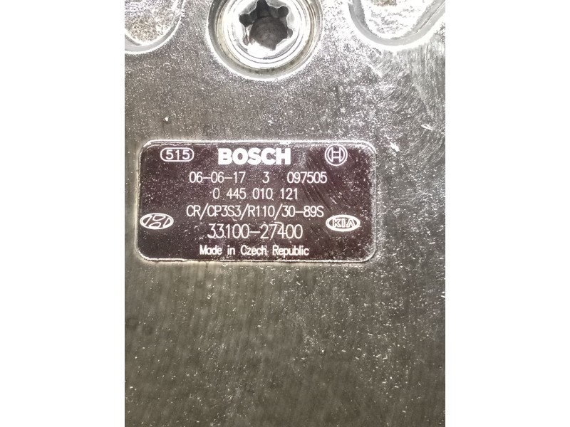 Recambio de bomba inyeccion para hyundai sonata v (nf) 2.0 crdi referencia OEM IAM 0445010121 BOSCH 3310027400