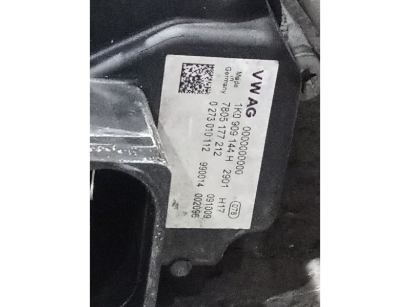 Recambio de cremallera direccion para volkswagen golf vi (5k1) 2.0 tdi referencia OEM IAM 1KO909144H 0273010112 