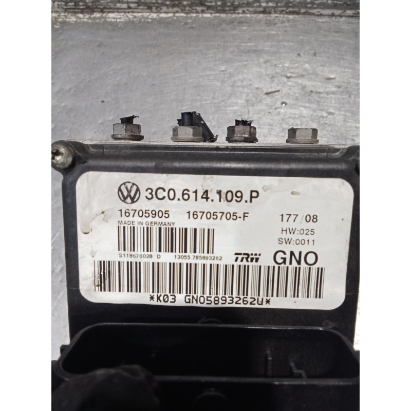 Recambio de abs para volkswagen passat b6 variant (3c5) 2.0 tdi 16v referencia OEM IAM 3C0614109P 68160187 