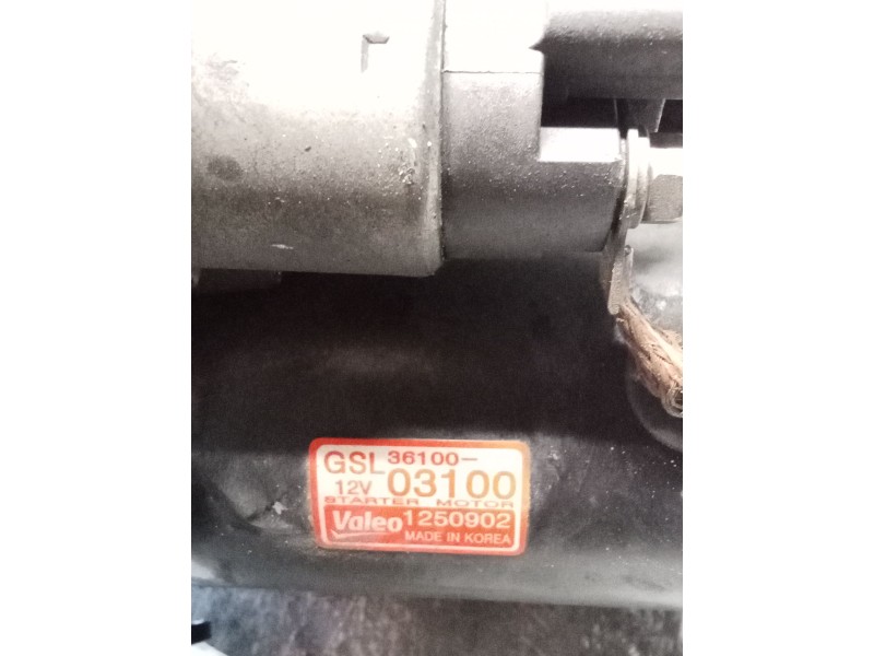 Recambio de motor arranque para hyundai i20 i (pb, pbt) 1.2 referencia OEM IAM 3610003100 1250902 