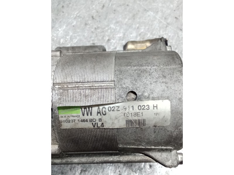 Recambio de motor arranque para seat leon (1p1) 1.9 tdi referencia OEM IAM 02Z011023H  