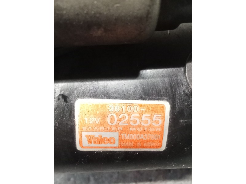 Recambio de motor arranque para kia picanto i (sa) 1.1 referencia OEM IAM 3610002555  