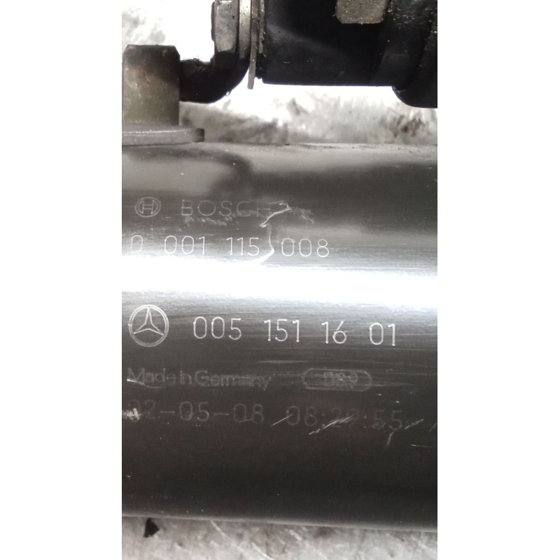 Recambio de motor arranque para mercedes-benz clase a (w168) a 170 cdi (168.009, 168.109) referencia OEM IAM 0051511601 00011150