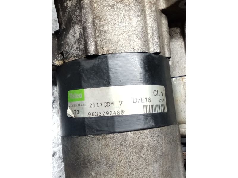 Recambio de motor arranque para citroën c2 (jm_) 1.1 referencia OEM IAM 9633292480  