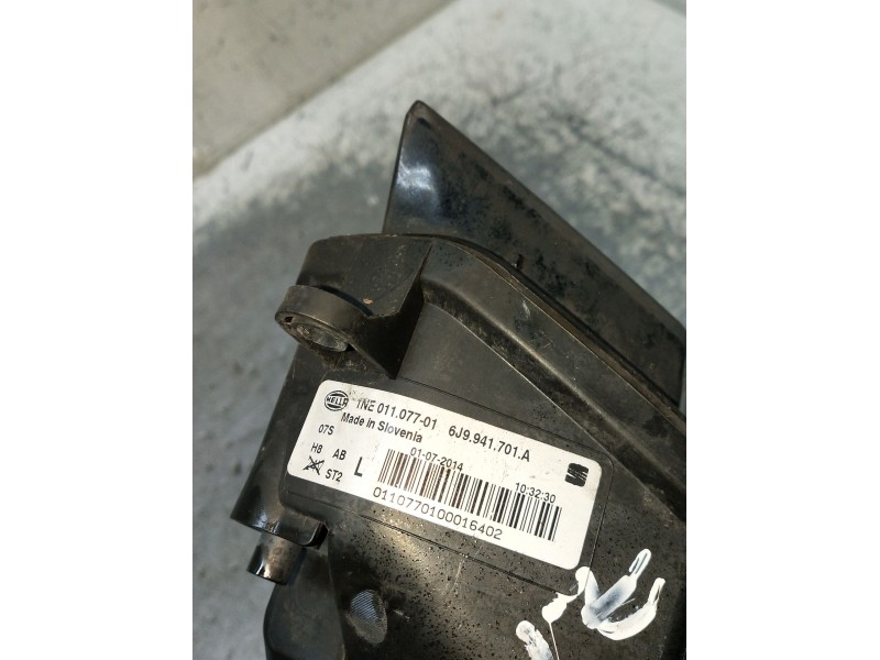 Recambio de faro antiniebla izquierdo para seat leon sc (5f5) 1.4 tsi referencia OEM IAM 6J9941701A  