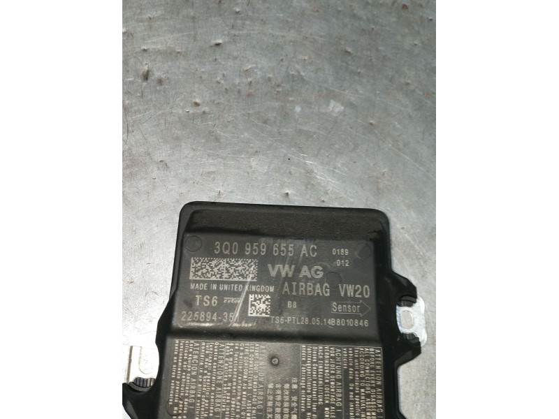Recambio de centralita airbag para seat leon sc (5f5) 1.4 tsi referencia OEM IAM 3Q0959655AC 225894351 