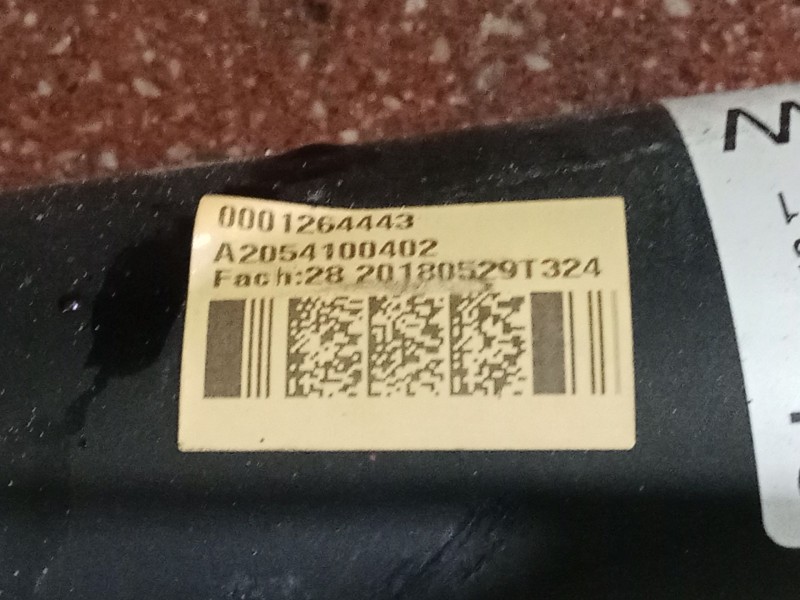 Recambio de transmision central para mercedes-benz clase c coupé (c205) c 220 d (205.304) referencia OEM IAM A2050402 A205410040