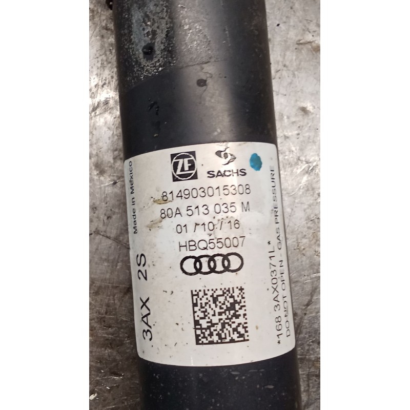 Recambio de amortiguador trasero izquierdo para audi q5 (fyb, fyg) 2.0 tdi quattro referencia OEM IAM 80A513035M 814903015308 