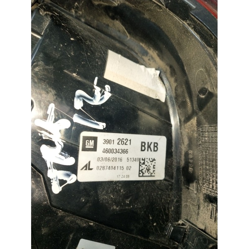 Recambio de piloto trasero izquierdo para opel corsa e (x15) 1.3 cdti (08, 68) referencia OEM IAM 39012621 460034366 