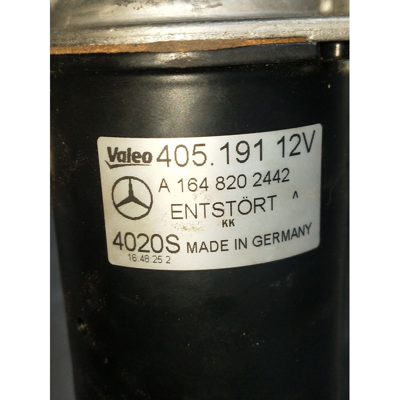Recambio de motor limpia delantero para mercedes-benz clase m (w164) ml 320 cdi 4-matic (164.122) referencia OEM IAM A1648202442