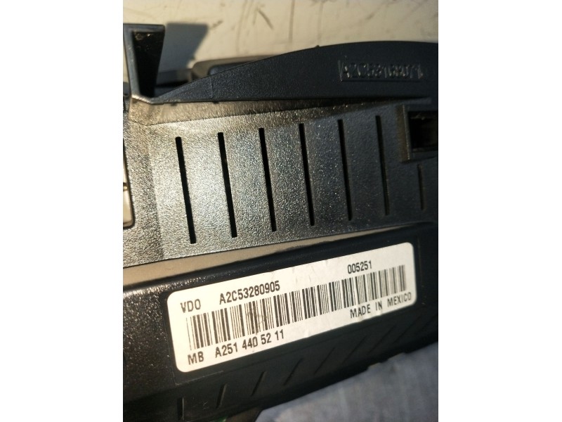 Recambio de cuadro instrumentos para mercedes-benz clase m (w164) ml 320 cdi 4-matic (164.122) referencia OEM IAM A2C53280905 A2