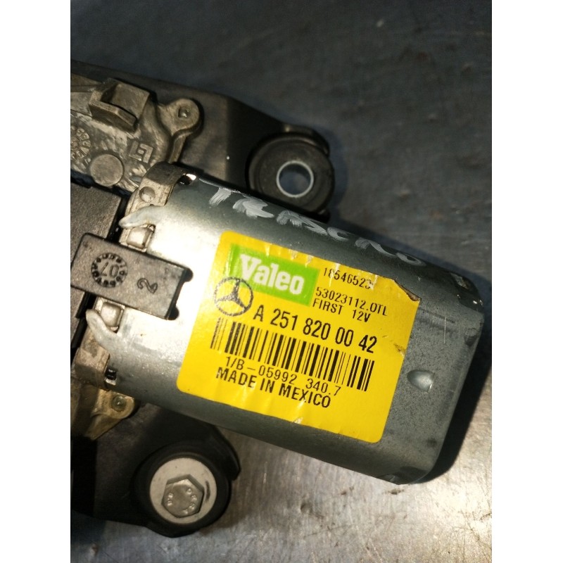Recambio de motor limpia trasero para mercedes-benz clase m (w164) ml 320 cdi 4-matic (164.122) referencia OEM IAM A2518200042 1