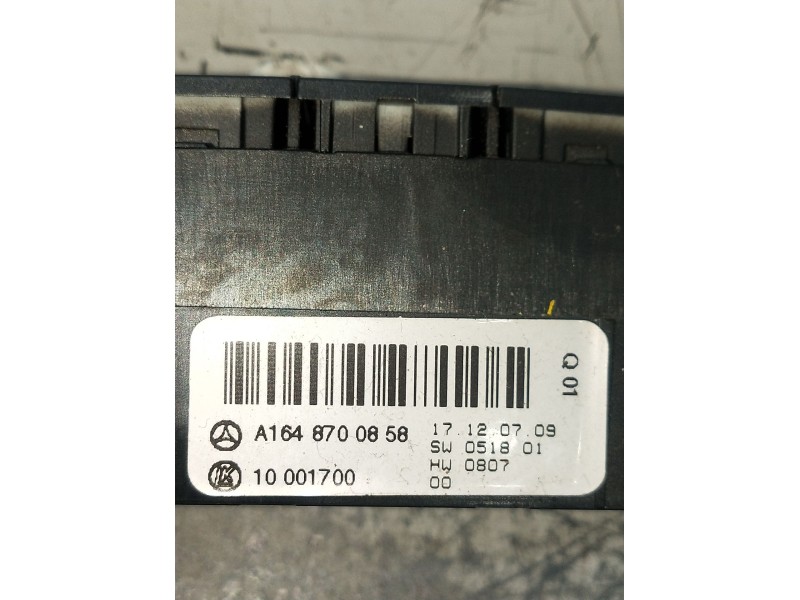Recambio de mando multifuncion para mercedes-benz clase m (w164) ml 320 cdi 4-matic (164.122) referencia OEM IAM A1648700858 100