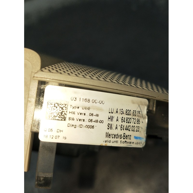Recambio de luz interior para mercedes-benz clase m (w164) ml 320 cdi 4-matic (164.122) referencia OEM IAM A1648206385 A16482063