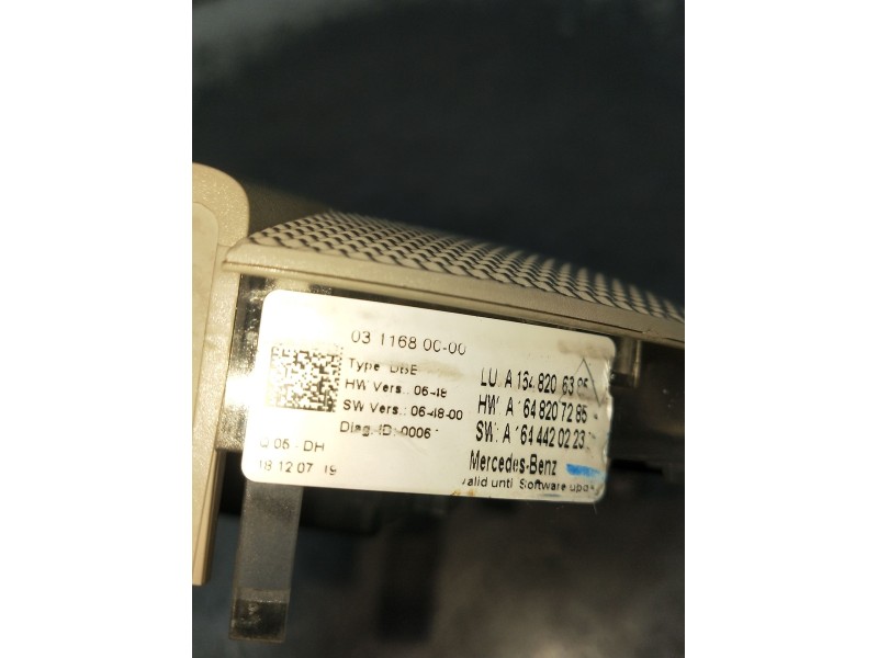 Recambio de luz interior para mercedes-benz clase m (w164) ml 320 cdi 4-matic (164.122) referencia OEM IAM A1648206385 A16482063