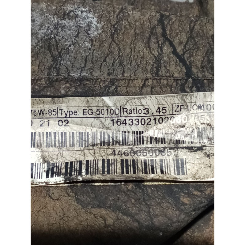 Recambio de diferencial delantero para mercedes-benz clase m (w164) ml 320 cdi 4-matic (164.122) referencia OEM IAM A1643302102 