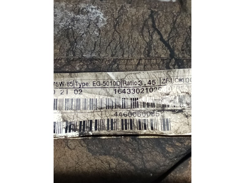 Recambio de diferencial delantero para mercedes-benz clase m (w164) ml 320 cdi 4-matic (164.122) referencia OEM IAM A1643302102 