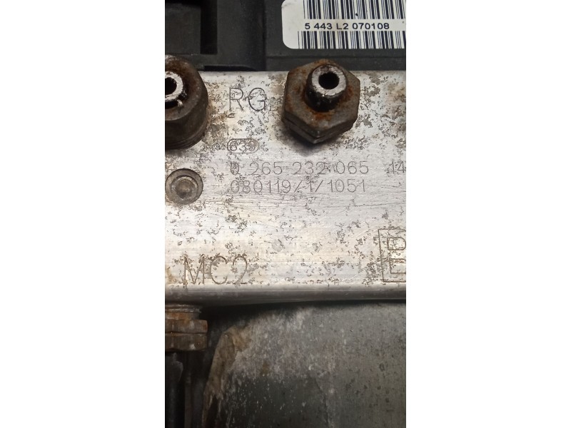 Recambio de abs para citroën jumpy ii furgoneta 1.6 hdi 90 16v referencia OEM IAM 0265800696 1401259780 0265232065 1401109880