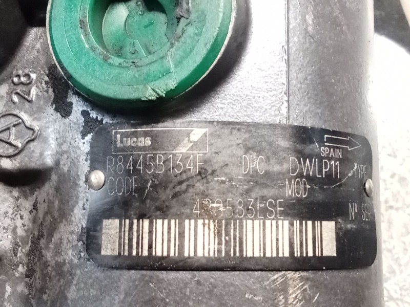 Recambio de bomba inyeccion para peugeot expert furgoneta (222) 1.9 d 70 referencia OEM IAM R8445B134F  LUCAS