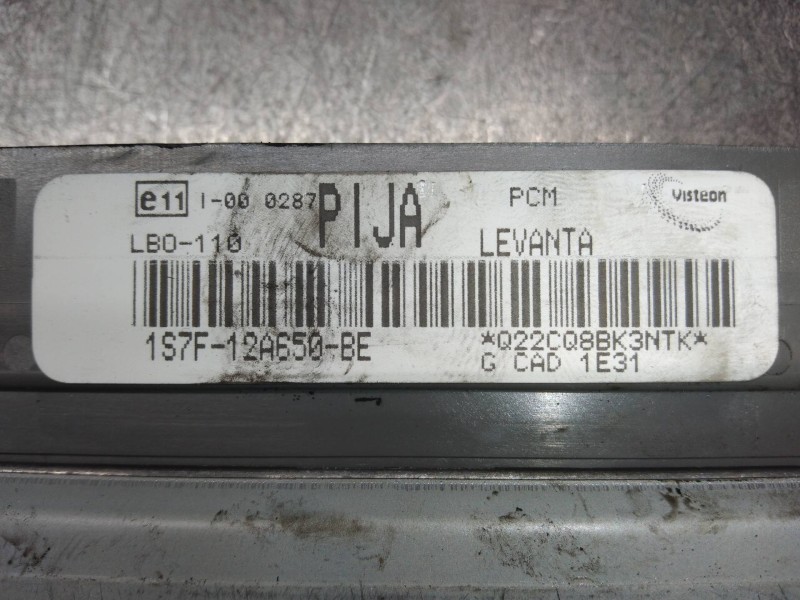 Recambio de centralita motor uce para ford mondeo berlina (ge) ambiente referencia OEM IAM 1S7F12A650BE PIJA 