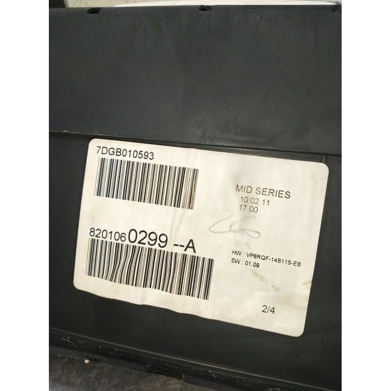 Recambio de cuadro instrumentos para renault clio iii (br0/1, cr0/1) 1.5 dci referencia OEM IAM 8201060299A 7DGB010593 
