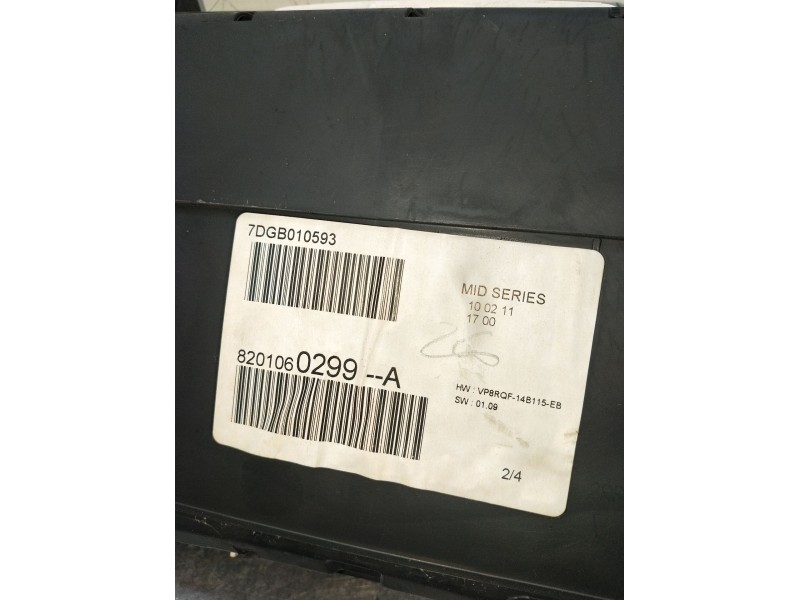 Recambio de cuadro instrumentos para renault clio iii (br0/1, cr0/1) 1.5 dci referencia OEM IAM 8201060299A 7DGB010593 