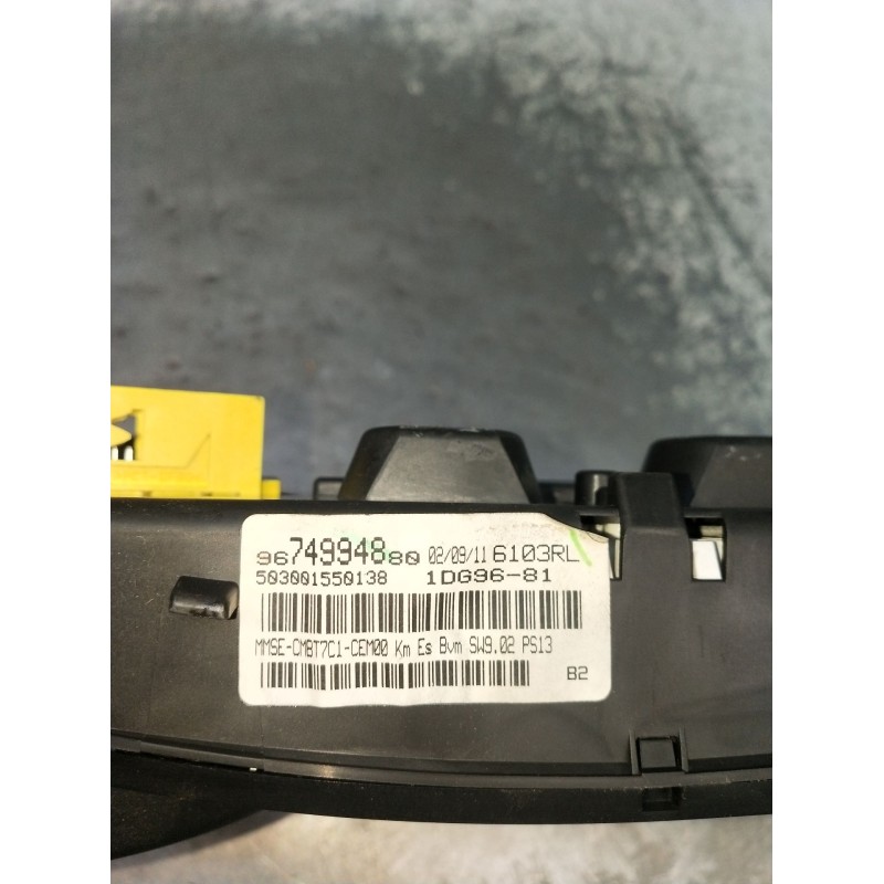 Recambio de cuadro instrumentos para peugeot 308 sw i (4e_, 4h_) 1.6 16v referencia OEM IAM 9674994880 50300155138 