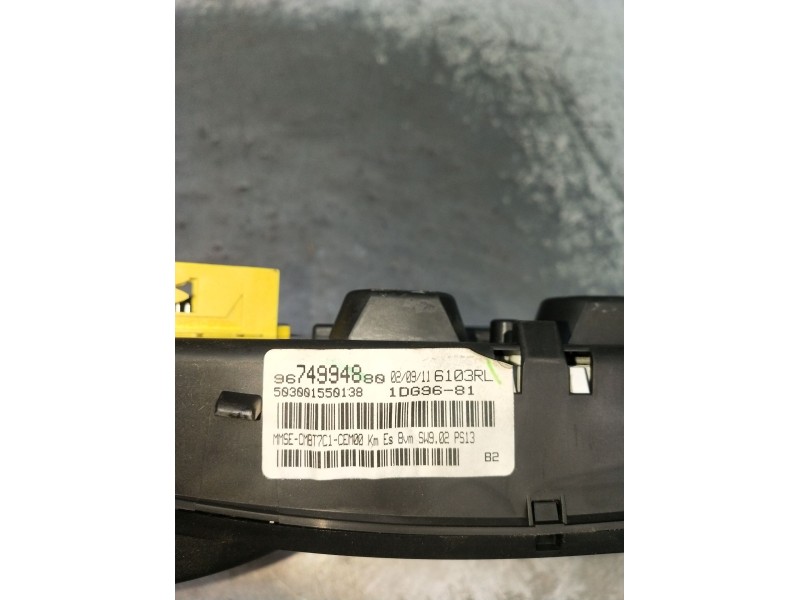 Recambio de cuadro instrumentos para peugeot 308 sw i (4e_, 4h_) 1.6 16v referencia OEM IAM 9674994880 50300155138 