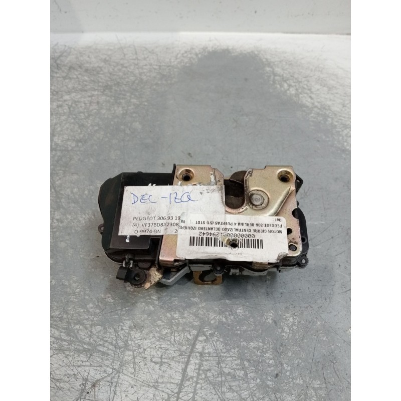 Recambio de motor cierre centralizado delantero izquierdo para peugeot 306 berlina 4 puertas (s1) stdt referencia OEM IAM  5P 