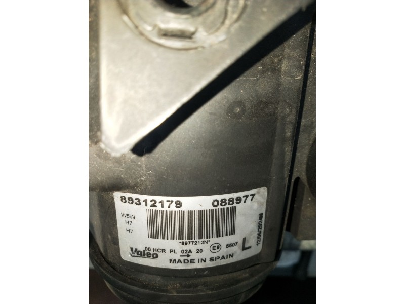 Recambio de faro izquierdo para volkswagen passat b6 variant (3c5) 2.0 tdi 16v referencia OEM IAM 89312179 088977 