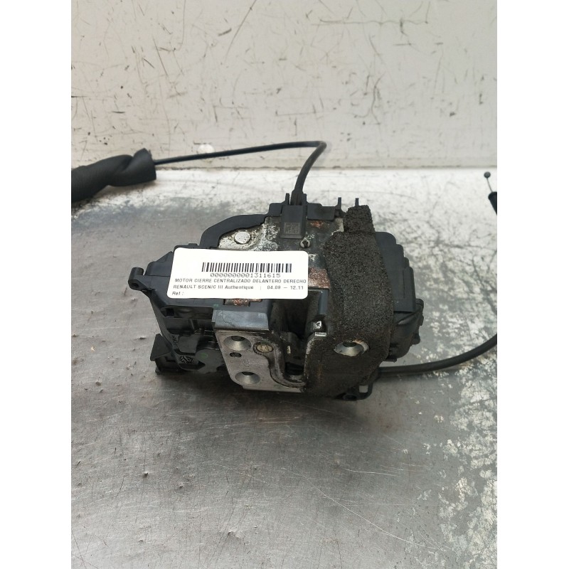 Recambio de motor cierre centralizado delantero derecho para renault scenic iii authentique referencia OEM IAM   