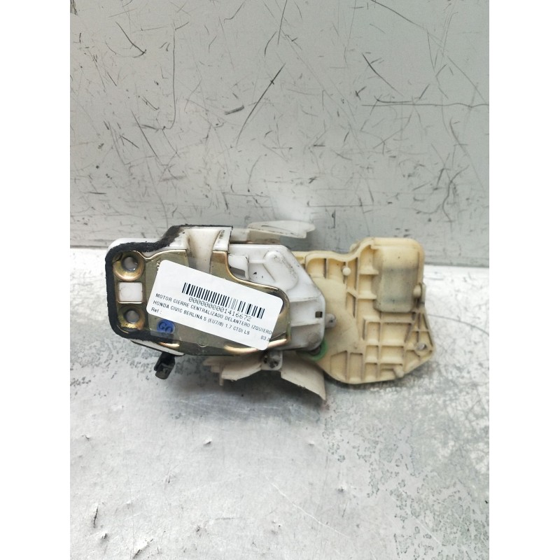 Recambio de motor cierre centralizado delantero izquierdo para honda civic berlina 5 (eu7/8) 1.7 ctdi ls referencia OEM IAM   