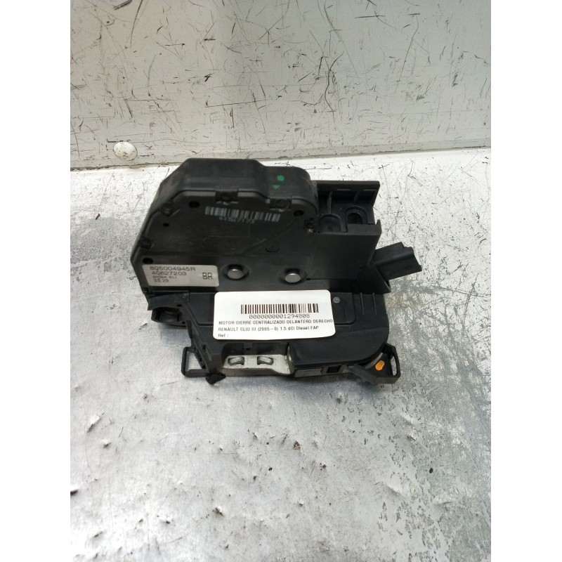 Recambio de motor cierre centralizado delantero derecho para renault clio iii 1.5 dci diesel fap referencia OEM IAM   5P