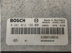 Recambio de centralita motor uce para renault laguna ii (bg0) confort dynamique referencia OEM IAM 0281012199 8200520036 8200589 2