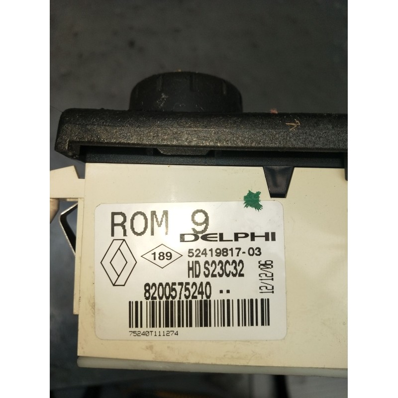 Recambio de mando calefaccion / aire acondicionado para renault laguna ii (bg0/1_) 1.8 16v (bg0b, bg0c, bg0j, bg0m, bg0v) refere