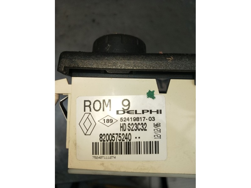 Recambio de mando calefaccion / aire acondicionado para renault laguna ii (bg0/1_) 1.8 16v (bg0b, bg0c, bg0j, bg0m, bg0v) refere