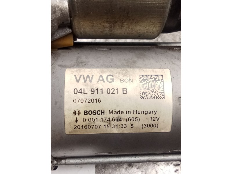 Recambio de motor arranque para audi q5 (fyb, fyg) 2.0 tdi quattro referencia OEM IAM 04L911021B 001174604 