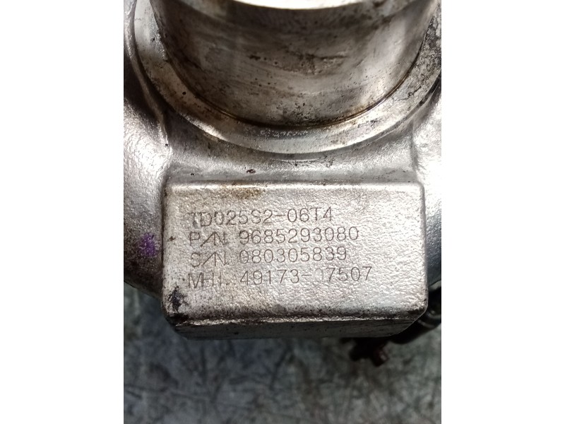 Recambio de turbocompresor para citroën jumpy ii furgoneta 1.6 hdi 90 16v referencia OEM IAM 9685293080  