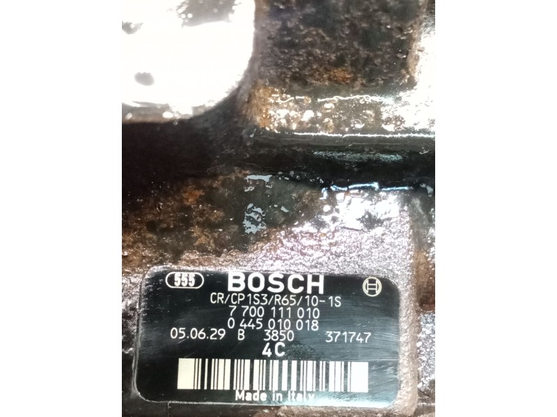 Recambio de bomba inyeccion para renault kangoo express (fc0/1_) 1.9 dci 4x4 (fc0v) referencia OEM IAM 0445010018 7700111010 BOS