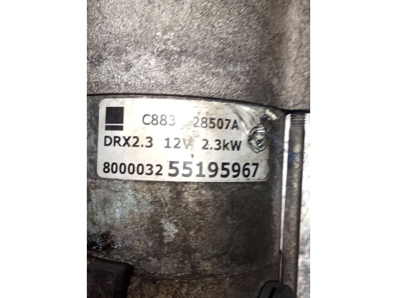 Recambio de motor arranque para fiat ducato furgoneta (250_) 120 multijet 2,3 d referencia OEM IAM 55195967  