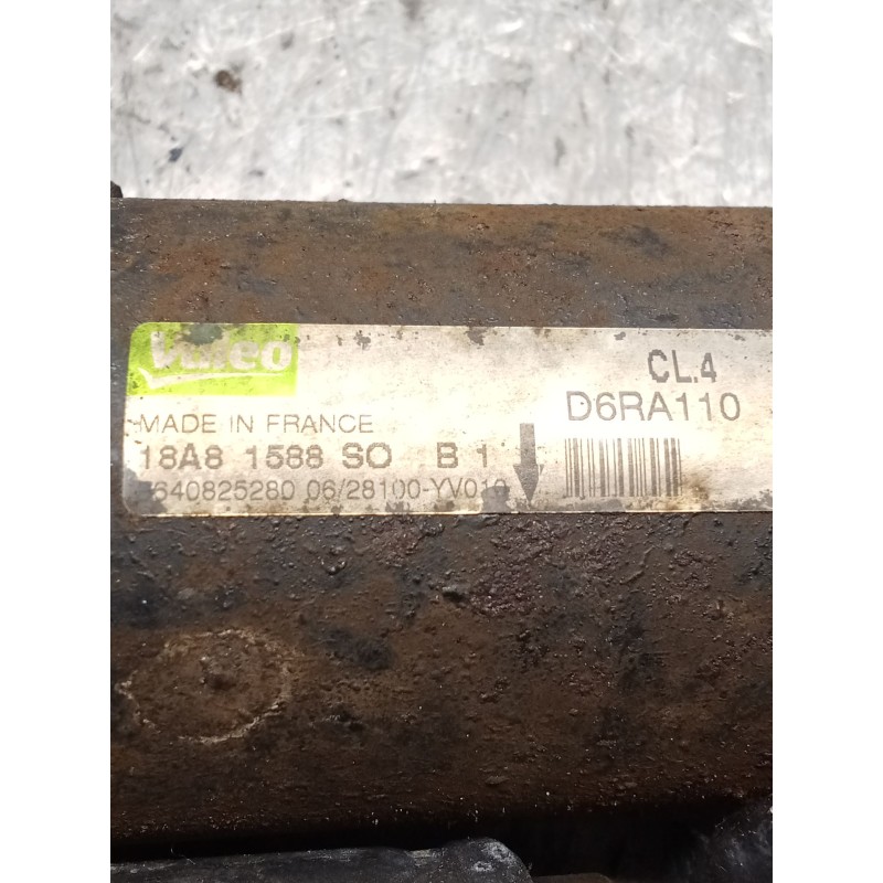 Recambio de motor arranque para citroën jumpy ii furgoneta 1.6 hdi 90 16v referencia OEM IAM 9640825280 D6RA110 