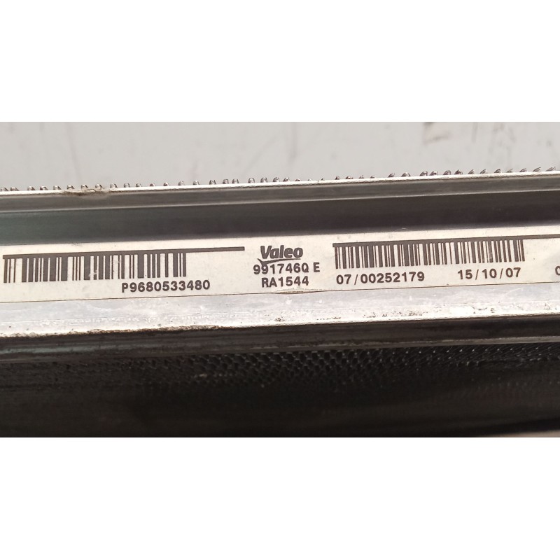 Recambio de radiador agua para citroën c4 grand picasso i (ua_) 2.0 hdi 138 referencia OEM IAM 9680533480  