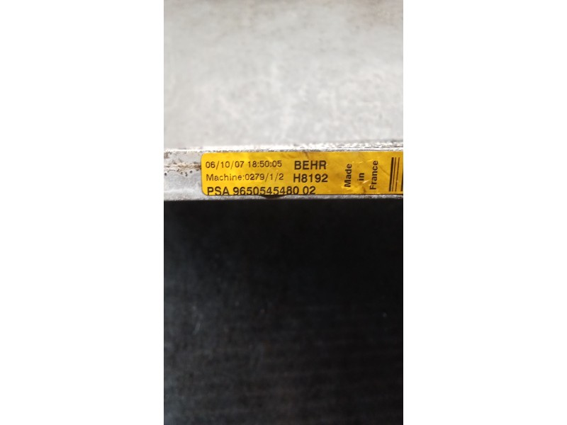 Recambio de condensador / radiador aire acondicionado para citroën c4 grand picasso i (ua_) 2.0 hdi 138 referencia OEM IAM 96505