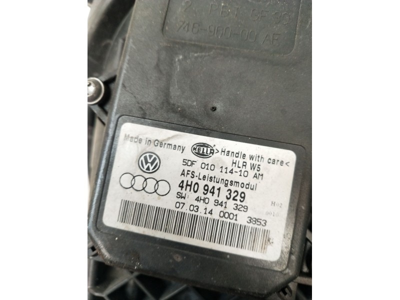 Recambio de faro derecho para volkswagen tiguan (5n_) 2.0 tdi referencia OEM IAM 4H0941329 XENON 5DF01011410AM