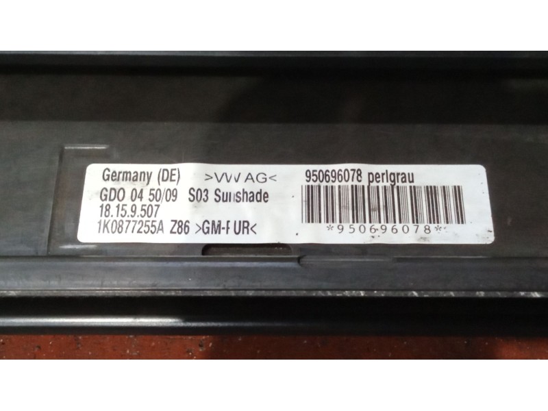 Recambio de techo electrico para seat leon (1p1) 1.4 tsi referencia OEM IAM 1K0877255AZ86  