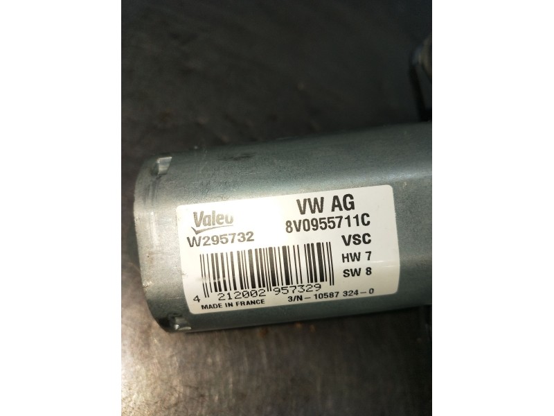 Recambio de motor limpia trasero para audi a3 sportback (8ya, 8yf) 35 tdi referencia OEM IAM 8V0955711C W295732 